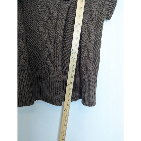 Kenji Handknit Sweater Womens Brown Wool Alpaca Small - Picture 12 of 12